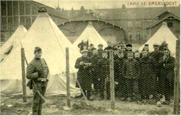 Camp of tents at Amersfoort november 1914