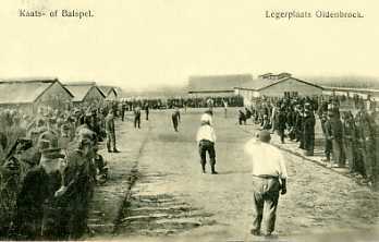 Kaatswedstrijd in Kamp oldebroek