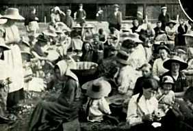 Civilian refugees in Camp Oldebroek