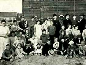 Vluchtelingenkamp Oldebroek in 1914